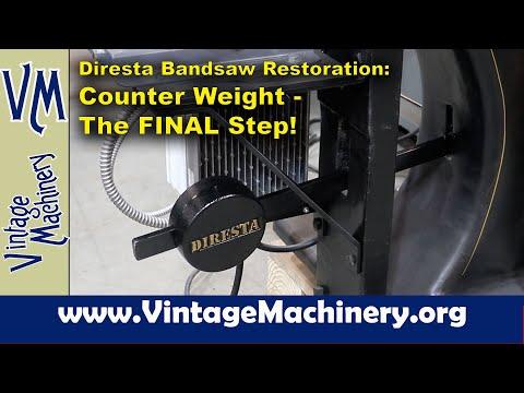 Restoring a Bandsaw: The Final Step - Counter Weight Installation