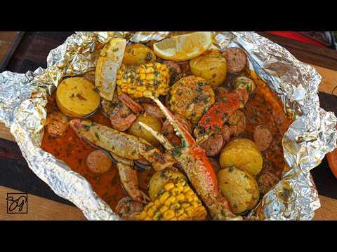Delicious Grilled Shrimp Boil Packets Recipe