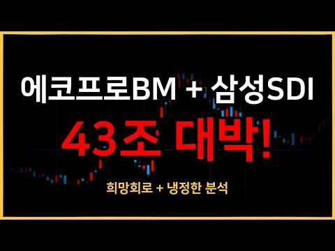 에코프로비엠, 40조 대규모 공급계약으로 떡상 중!!