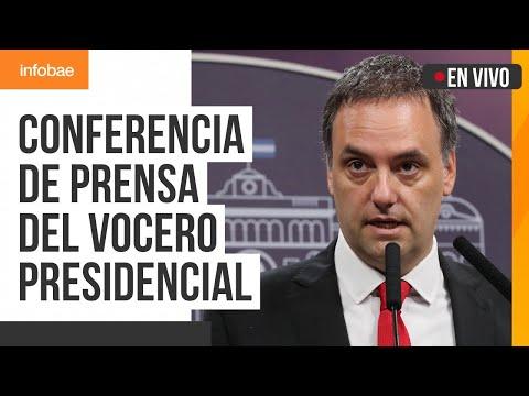 Desafíos y logros del gobierno argentino: Conferencia de prensa del vocero presidencial