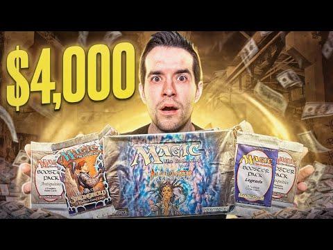 Unboxing Vintage Magic Cards: A Collector's Dream Come True