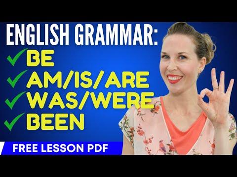 Mastering the Verb 'To Be' in English: A Comprehensive Guide