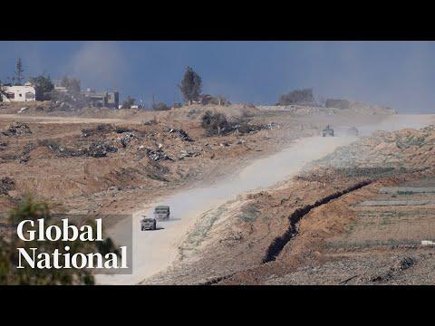 Israel's Push into Gaza and Canadian Tragedy: Global National Recap