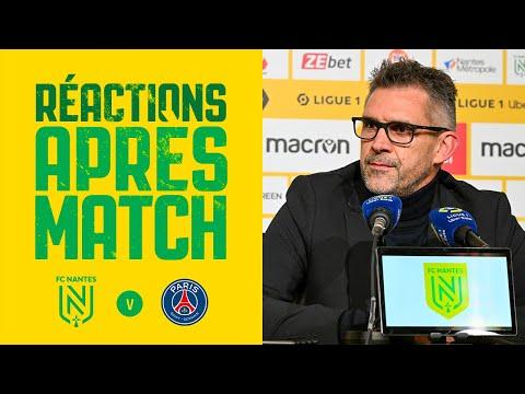 Analyse approfondie du match FC Nantes - Paris SG avec Jocelyn Gourvennec