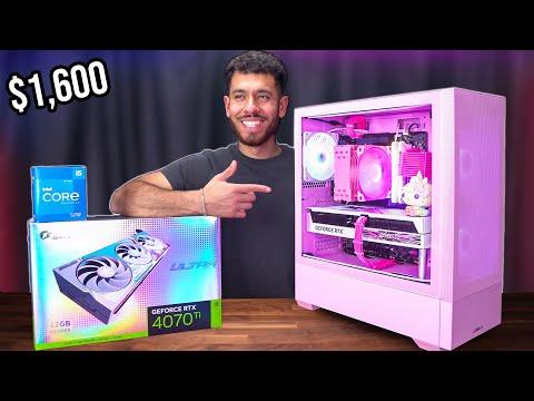 Unleash Your Gaming Potential with the Ultimate $1600 Pink Gaming PC Build