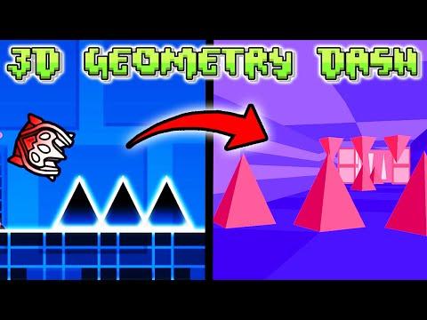 Experience the New Dimension: Geometry Dash 2.2 in 3D