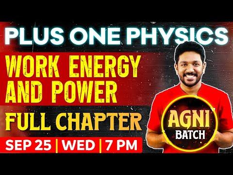 Plus One Physics | Work Energy And Power | Chapter 5 | Full Chapter | Exam Winner Plus One