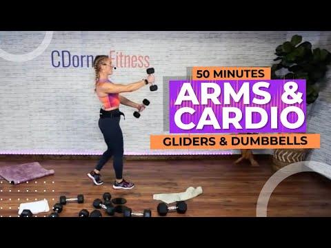 Get Fit with Dumbbells and Gliders: A Complete Workout Guide
