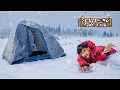 Surviving 24 Hours in Snow Challenge: A Thrilling Adventure