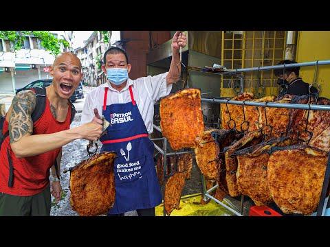 Discover the Best Street Food in Kuala Lumpur: Crispy Pork Belly and Char Siu BBQ Pork