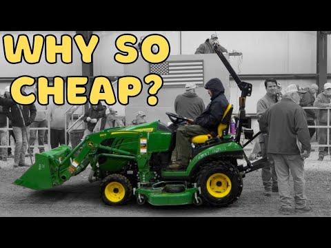 Are Deere 1025R Auction Prices Tanking? Find Out What's Happening in the Tractor Market!