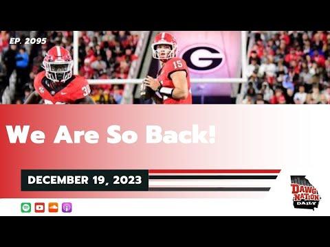 Carson Beck's Return to Georgia: What It Means for the Bulldogs in 2024