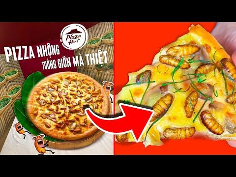 Unusual Pizza Creations Around Asia: From Worm Pizza to Bubble Tea Pizza