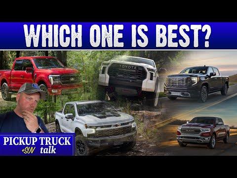 2024 Full-Size Trucks: A Comprehensive Comparison and Analysis