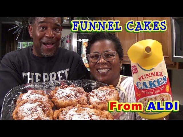 Delicious Funnel Cake Recipe from ALDI! 🎡🤡