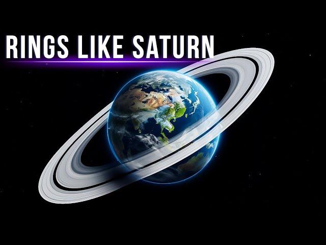 Unveiling the Mysteries of Saturn's Rings: A Comparison to Earth