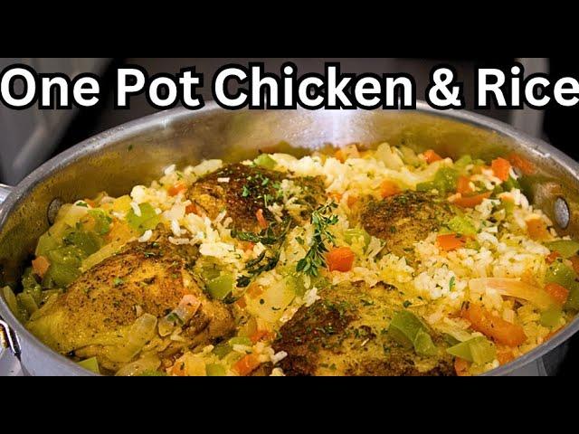 Delicious One-Pot Chicken and Rice Recipe - A Flavorful Delight for Your Taste Buds