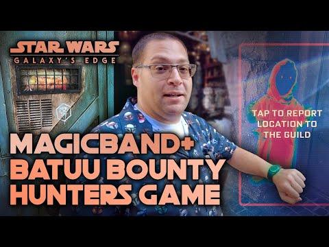 Experience the Thrill of Playing the NEW Star Wars Batuu Bounty Hunters Game with MagicBand+ at Walt Disney World
