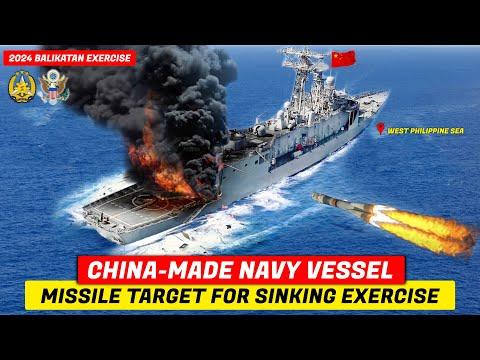 Philippines-China Naval Exercises: Balikatan Sinking Exercise 2024