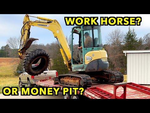 Excavator Farming: A Day in the Life of a Farmer