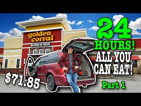 Golden Corral Food Challenge: A YouTuber's Epic Adventure