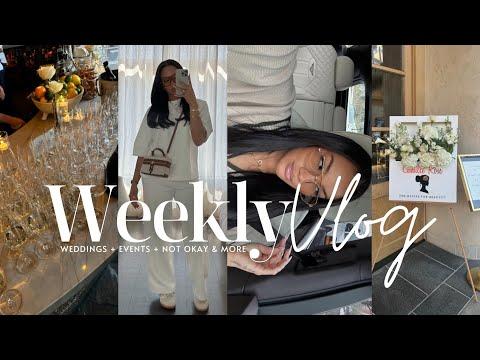 Ultimate Weekly Vlog: Wedding, Skincare, and Shopping Adventures with Allyiahsface