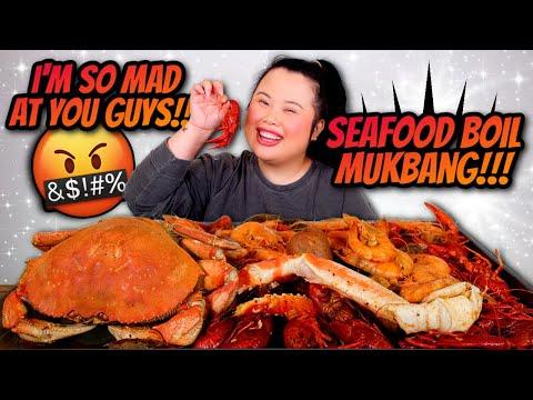 Delicious Seafood Boil Mukbang and Power TV Show Review