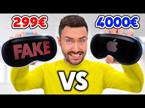 Faux Apple Vision Pro : Analyse approfondie du casque contrefait à 299€