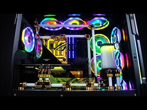 The Ultimate $7000 Custom Water Cooled Gaming PC Build!