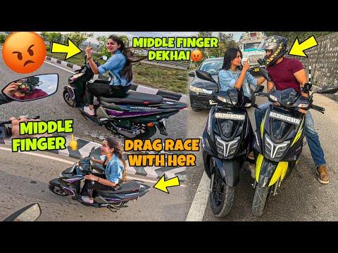 Thrilling Scooter Drag Race Motovlog: Burnouts, Bets, and Technical Challenges
