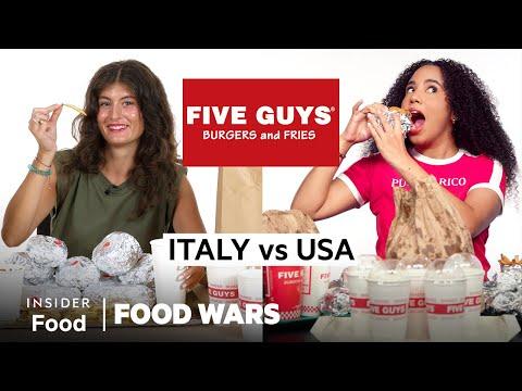 Discovering Five Guys: A Culinary Adventure in Italy