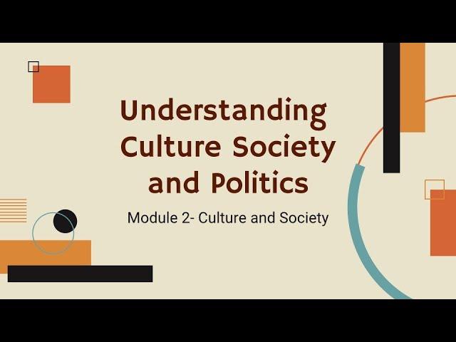 Understanding Culture, Society, and Politics: A Comprehensive Guide