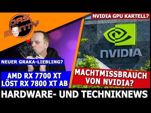 Nvidia missbraucht seine Macht? | AMD RX 7700XT löst 7800XT ab | Nintenso Switch 2 erst 2025 | News