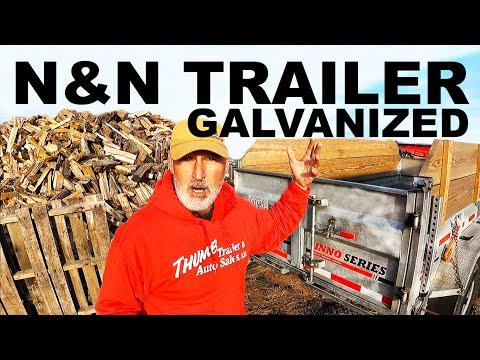 Discover the Durability and Versatility of N&N Galvanized Trailers