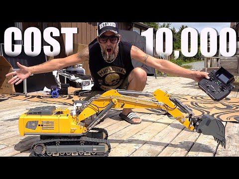 Unboxing and Review of the $10,000 Tiny Excavator | RC ADVENTURES