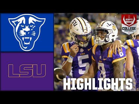 Unforgettable Showdown: Georgia State Panthers vs. LSU Tigers | Full Game Highlights