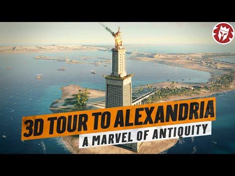 Discovering the Wonders of Ancient Alexandria: Lighthouse, Library, and Serapeum