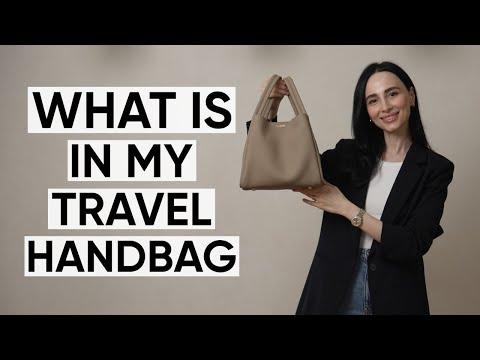 Ultimate Travel Handbag Essentials: What Every Stylish Traveler Needs