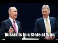 Breaking News: Russia's State of War and Global Tensions