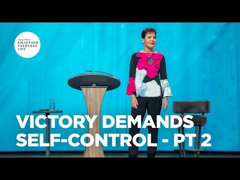 Transform Your Life with Self-Control: Insights from Joyce Meyer