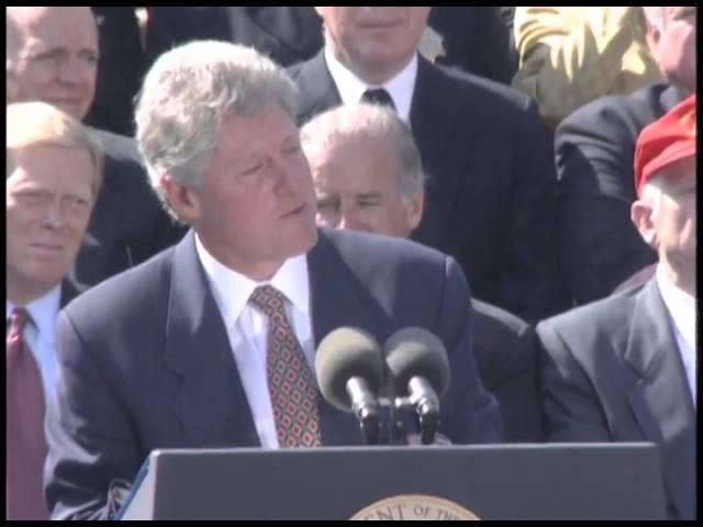 President Clinton Signs the Historic 'Crime Bill' in 1994