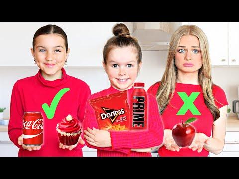 Discover the Fun of Eating Only Red Foods for 24 Hours with Family Fizz!