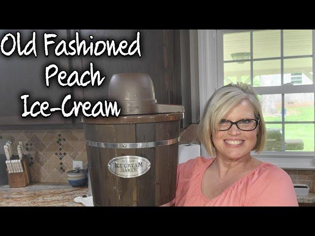 How to Make Homemade Old Fashioned Peach Ice-Cream: Step-by-Step Guide