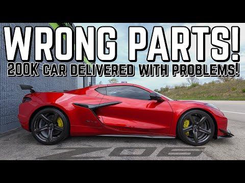 C8 Corvette Delivery Issues: A Closer Look at Incorrect Parts Problem