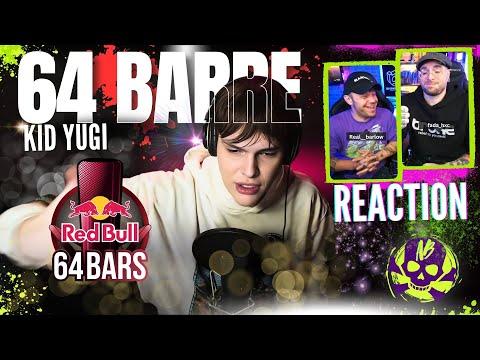 Kid Yugi - 64 BARRE ( Angeli Di Ferro ) | Intense Freestyle Reaction