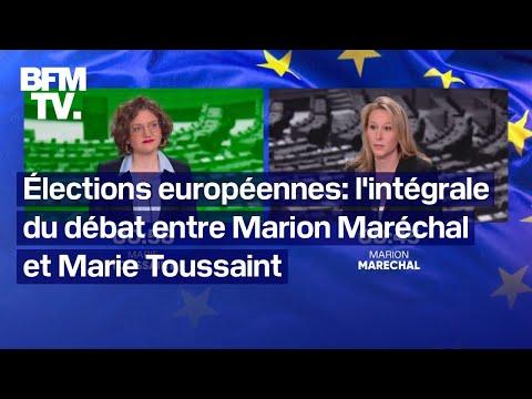 Débat électoral européen: Marion Maréchal vs Marie Toussaint