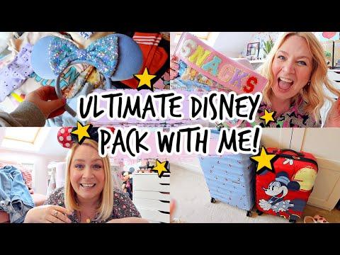 Ultimate Family Packing Guide for a Disney Trip