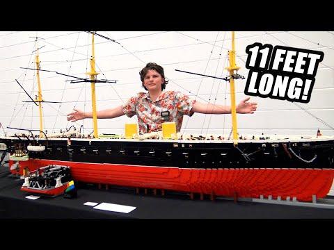 Unveiling the Astonishing 1:45 Scale Replica of the HMS Warrior