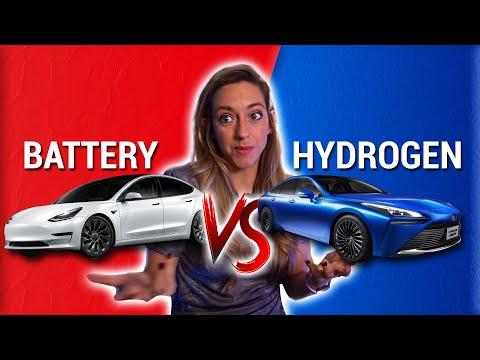 The Future of Electric Vehicles: Hydrogen vs Battery-Electric