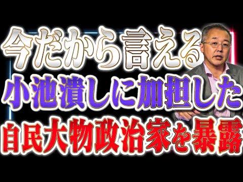 【緊急】自民大物政治家が加担!?小池潰し、15区が政局の縮図【山口インテリジェンスアイ】